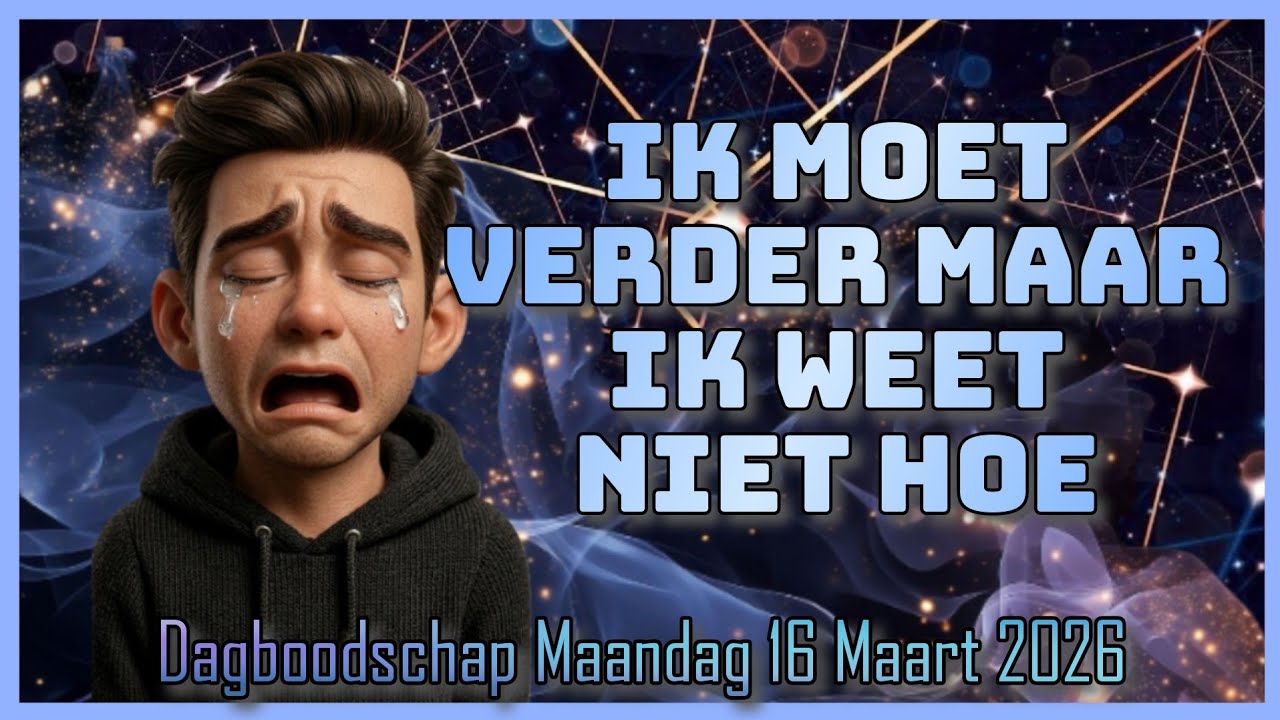📆 Maandag 16 Maart 2026 || Hij Gaat Gebukt Onder Deze Zwaarte || Tarot Reading
