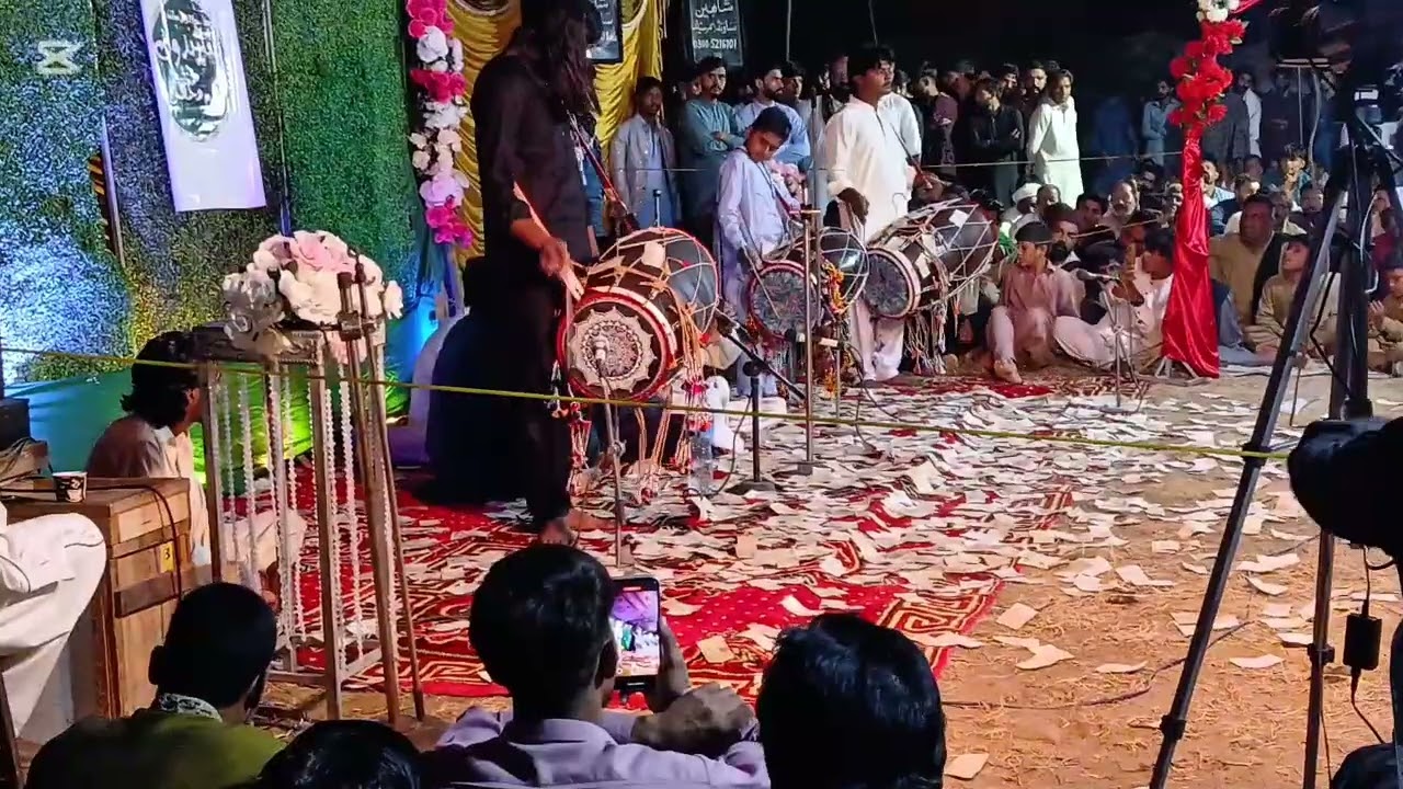 Best dhol player Ustad Shoki khan and Ustad Seikh Maan son's in chowa khalsa 2025