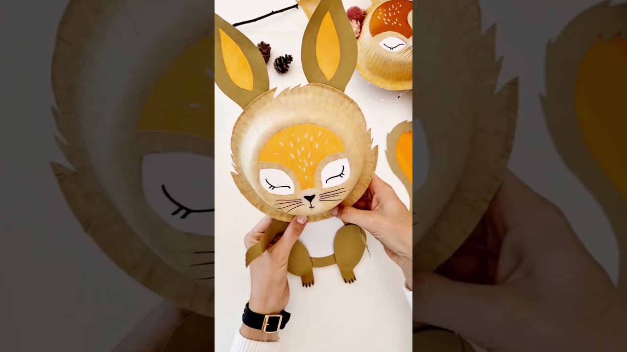 DIY Eichhörnchen Laterne