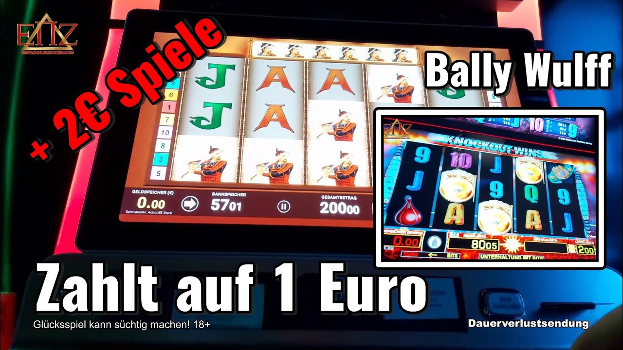 Bally Wulff 🎰zahlt gut auf 1&euro;🏆 + 2&euro; Knockout Wins 🥊haut mich KO | ENZ 2021