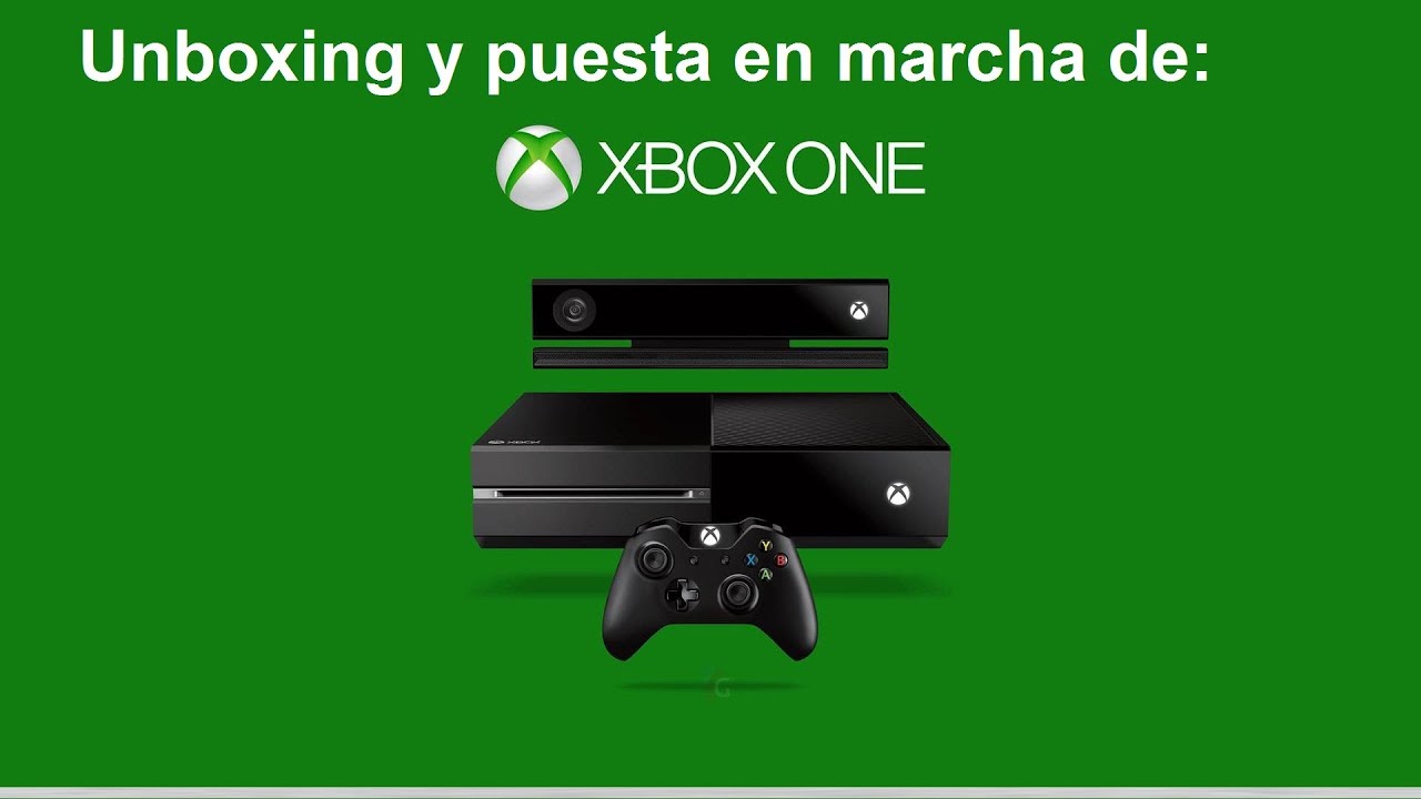 Xbox One unboxing y primera instalación. (HD)
