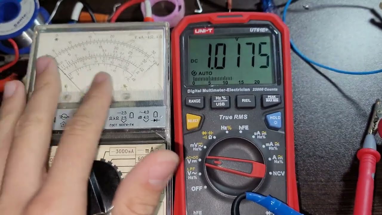 UT61E+ высоковольтные испытания