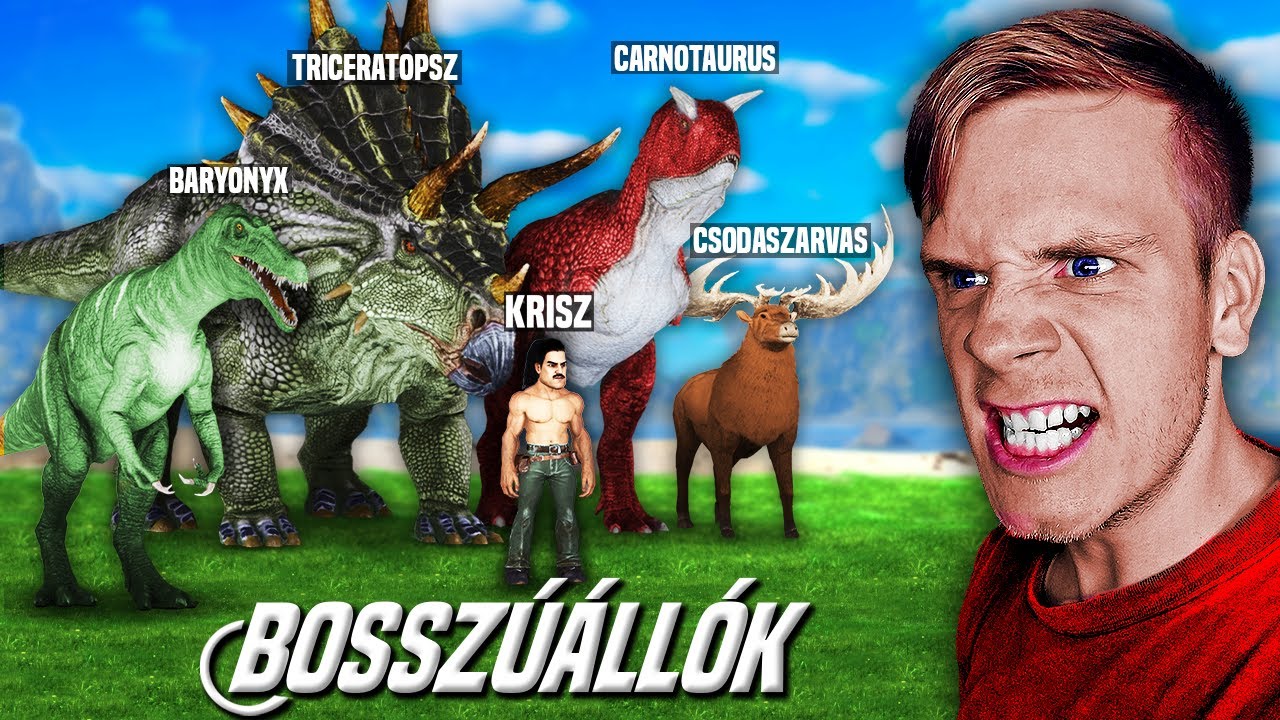 DÍNÓ BOSSZÚÁLLÓK CSAPATOT CSINÁLUNK! 🤩 | ARK: Survival Ascended #32