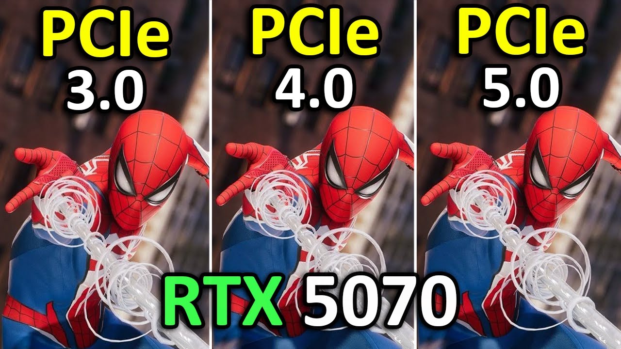 RTX 5070 PCIe 3.0 vs PCIe 4.0 vs PCIe 5.0 | Performance Comparison 2026
