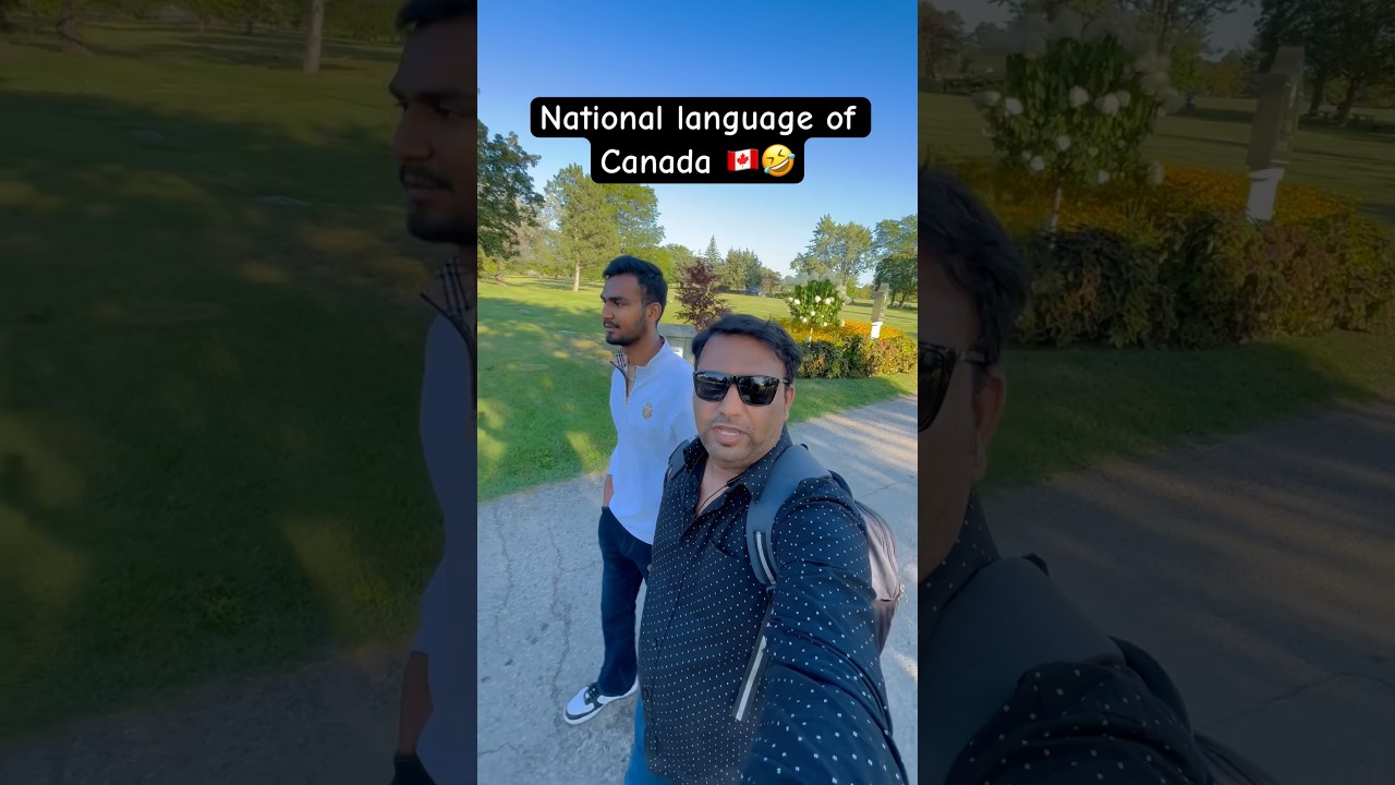 CANADA&rsquo;S LANGUAGE 🇨🇦🇨🇦 MINI PUNJAB 😂 #canada #brampton #bramptonontario #etobicoke  #language