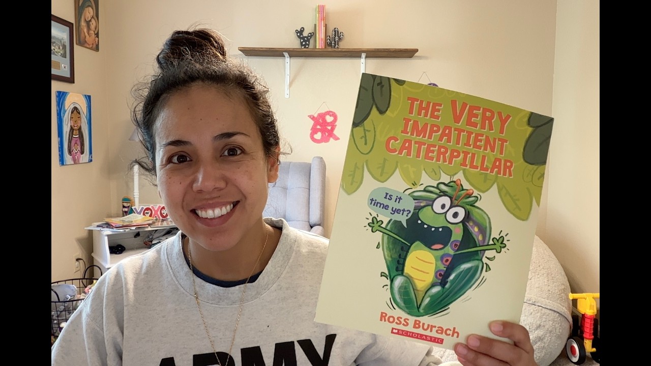 The Very Impatient Caterpillar #readaloud #sciencebook #butterflies