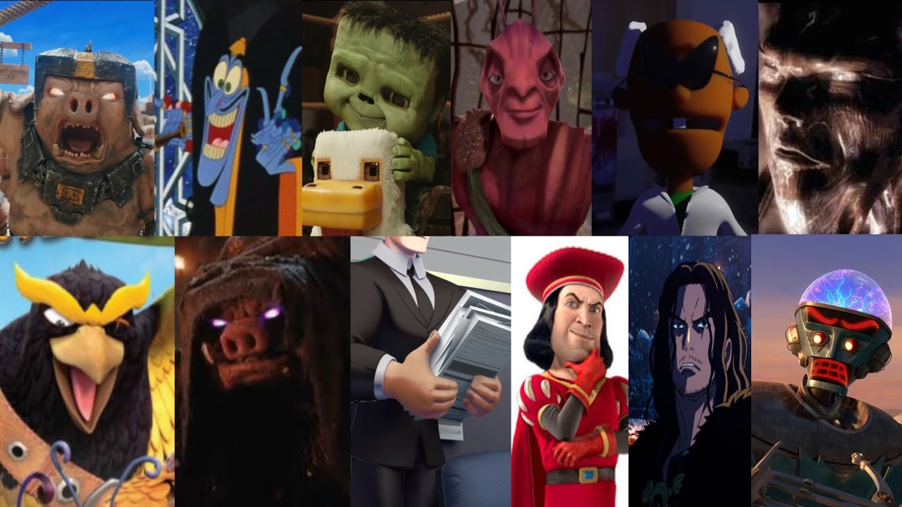 Defeats of my Favorite Non-Disney Villains Part I