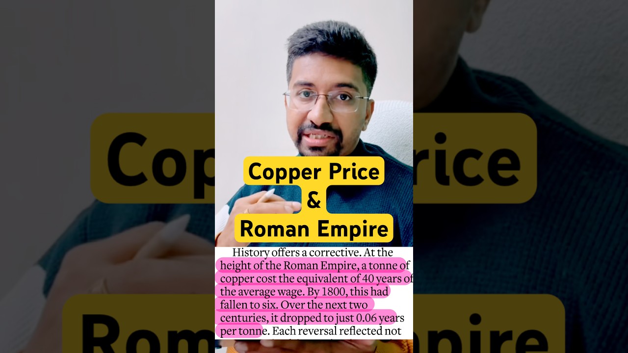 Future of Copper Prices like Roman Empire ? #economics #economy