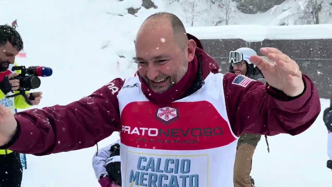 Il podio dello Sky Calciomercato Dual Race: primo Di Marzio, secondo Marchetti, terzo Quagliarella