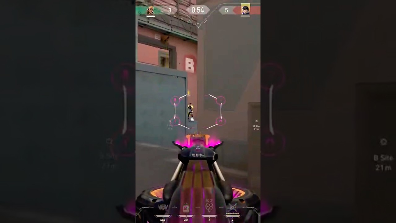 How not to play in a 4v1 situation 😬 CeLestiaL clutch or not ???? #valorant #valorantclips #shorts