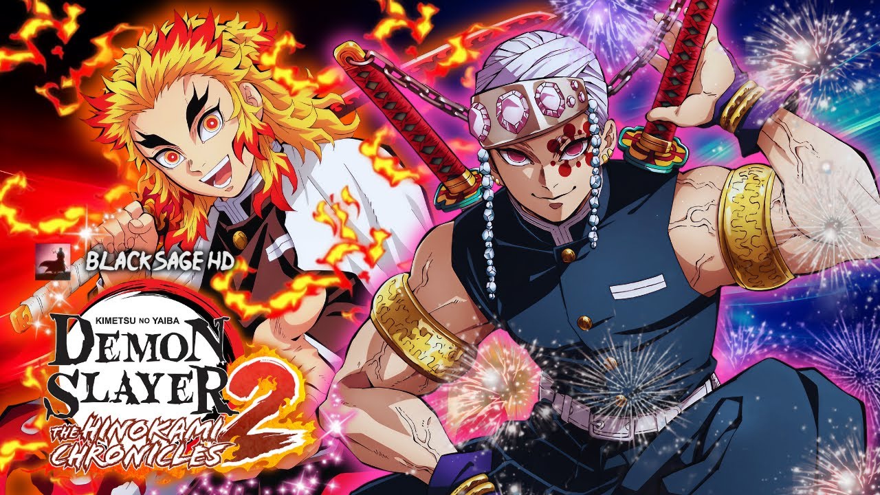 RENGOKU AND TENGEN FLASHILY BURN AWAY EVERYONE ONLINE!!! - Demon Slayer The Hinokami Chronicles 2