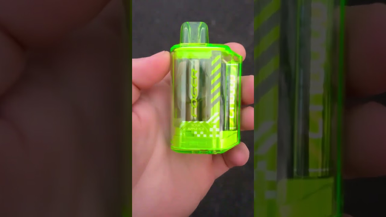 Foger CT 10000 Sour Apple Ice BY @laced_up_vapes 💓 #review