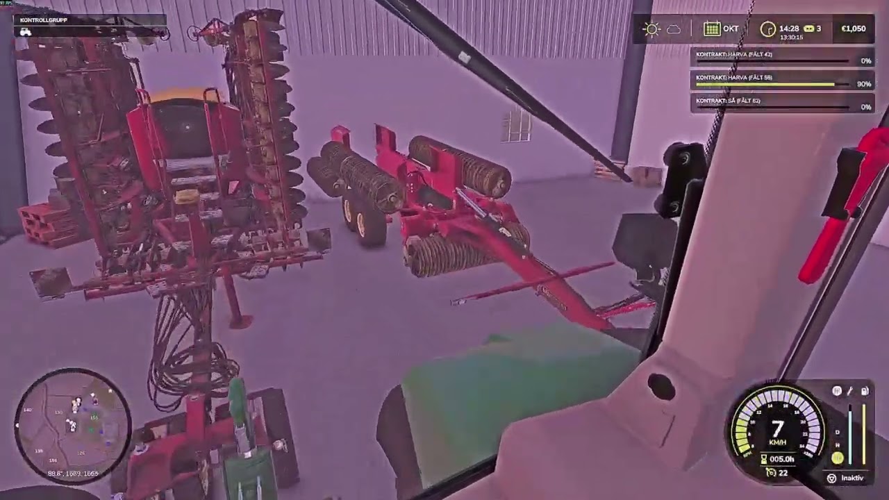 fs25 lantbruk på South sweden timelapse # 8 håller på med contract igen