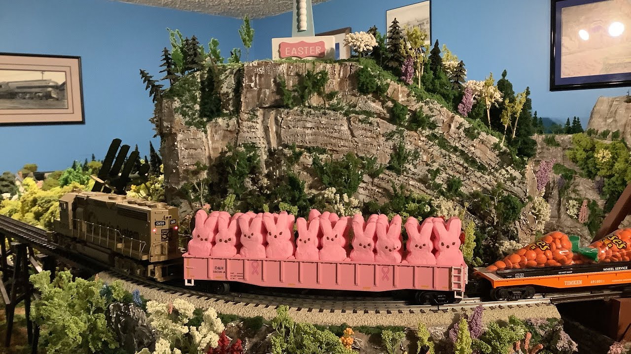 EASTER “BUN RUN” at Pop’s Trains