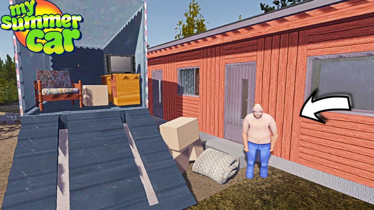 HELPING JOKKE MOVE TO HIS NEW APARTMENT JOB | My Summer Car