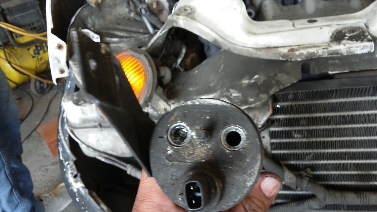 Taponamiento en es sistema de aireacondicionado del. Chevrolet spark