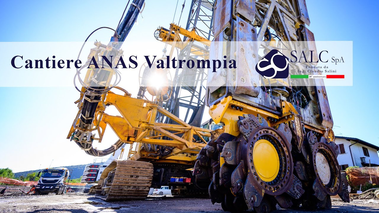SALC S.p.A. - Cantiere Anas Valtrompia - Work in progress novembre 2023