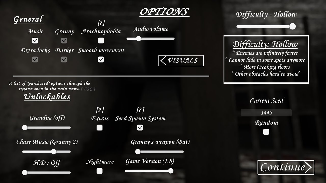 Granny HOLLOW mode Speedrun 3 minutes (SEWER  ESCAPE)
