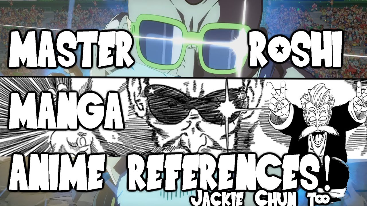 All Master Roshi Manga and Anime DB FighterZ References!!