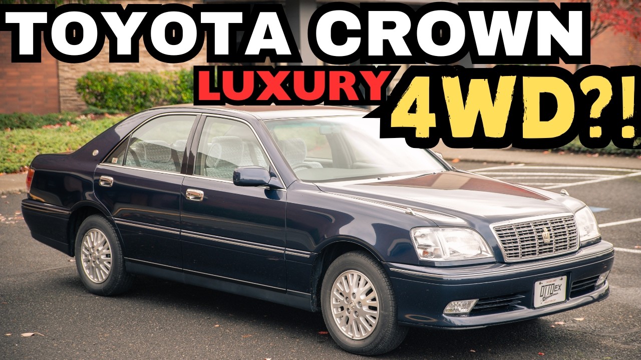 15 000 МИЛЬ роскошной Toyota из Японии — это полноприводный автомобиль?! || Toyota Crown Royal Sa...
