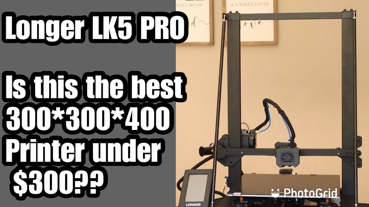 Longer LK5 PRO: распаковка, пошаговая сборка и обзор
