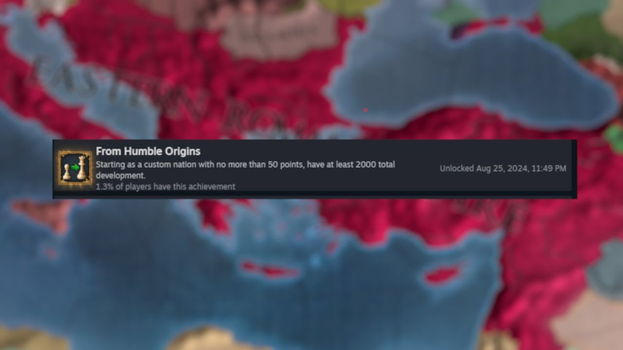 From Humble Origins Achievement Guide EU4