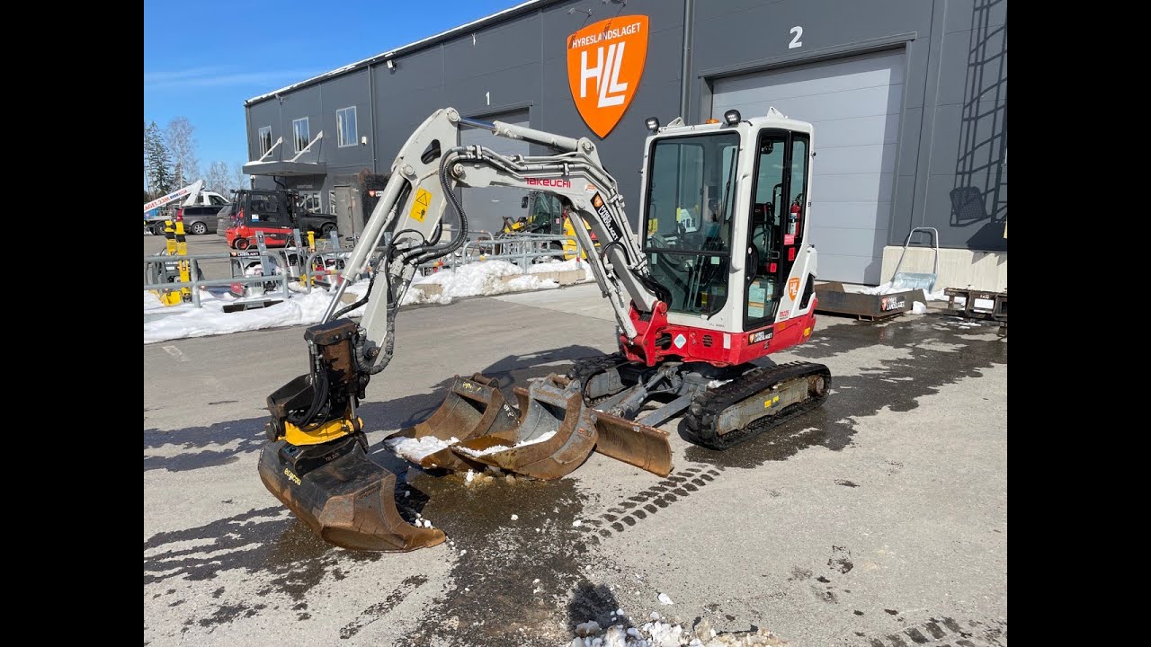 Köp - Grävmaskin Takeuchi TB-225