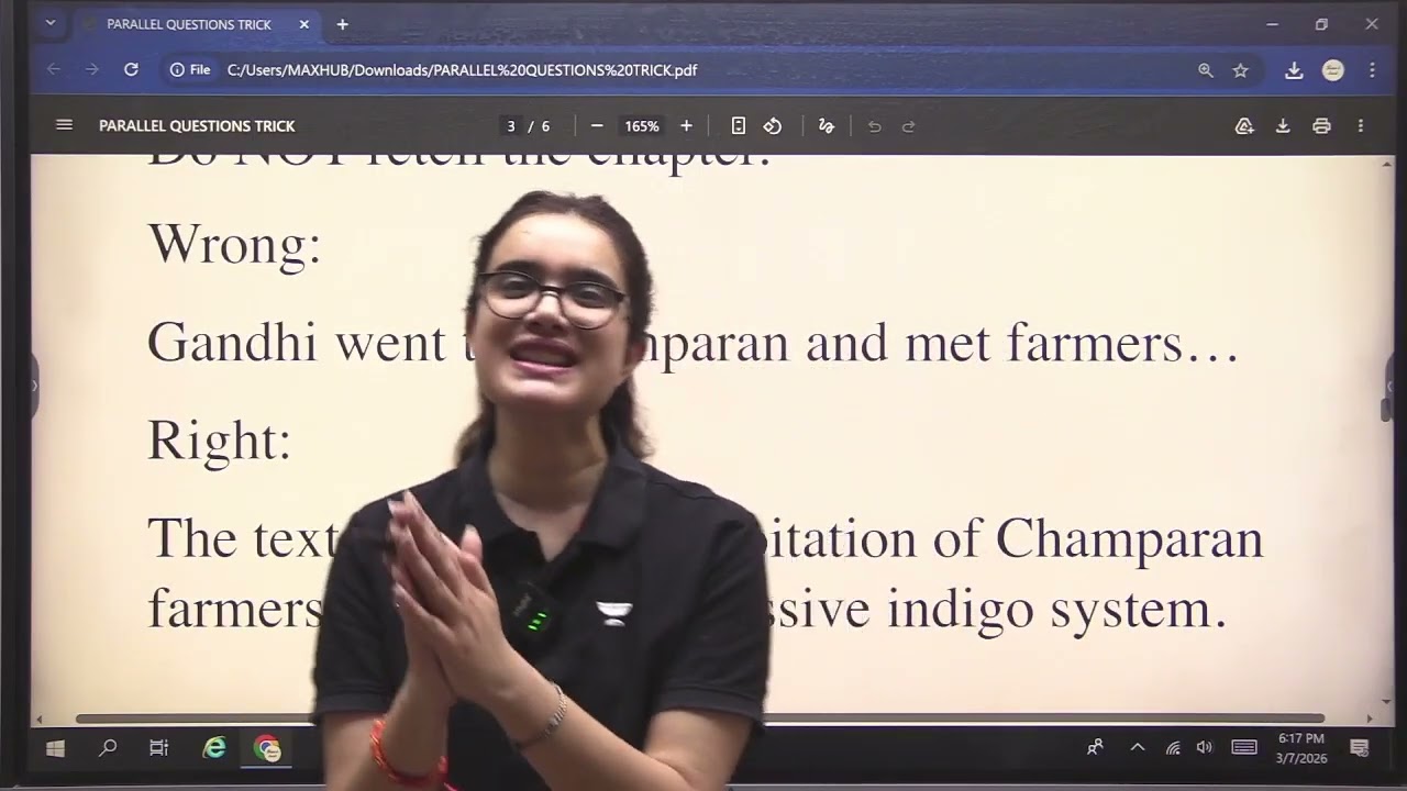 Class 12 English I How to Answer Parallel Questions | Long Answer Questions By Shipra Mishra