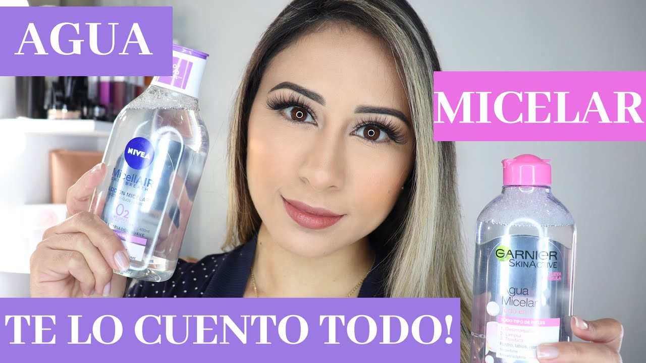AGUA MICELAR: CÓMO USARLAS CORRECTAMENTE + TRUCO!