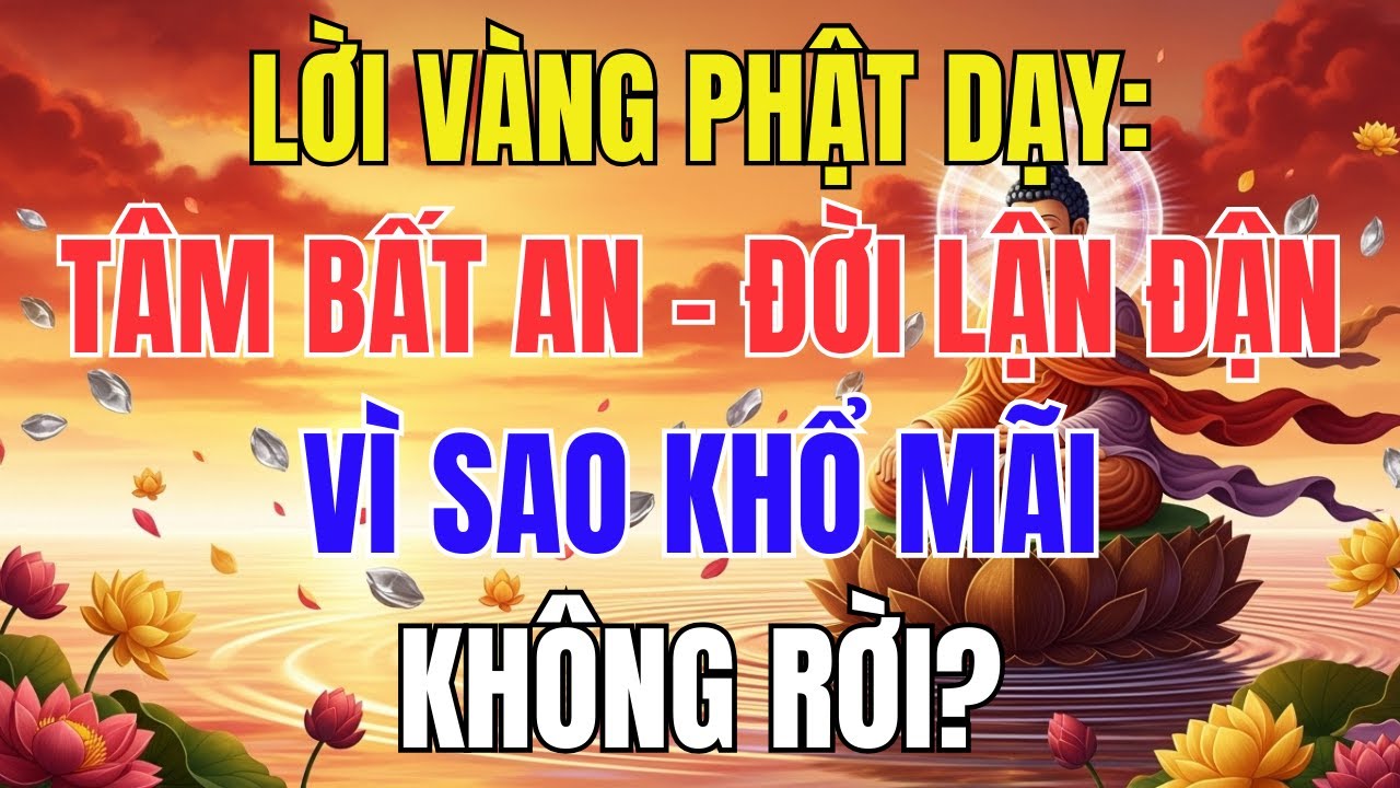 Lời Vàng Phật Dạy: Tâm Bất An, Đời Lận Đận – Vì Sao Khổ Mãi Không Rời?