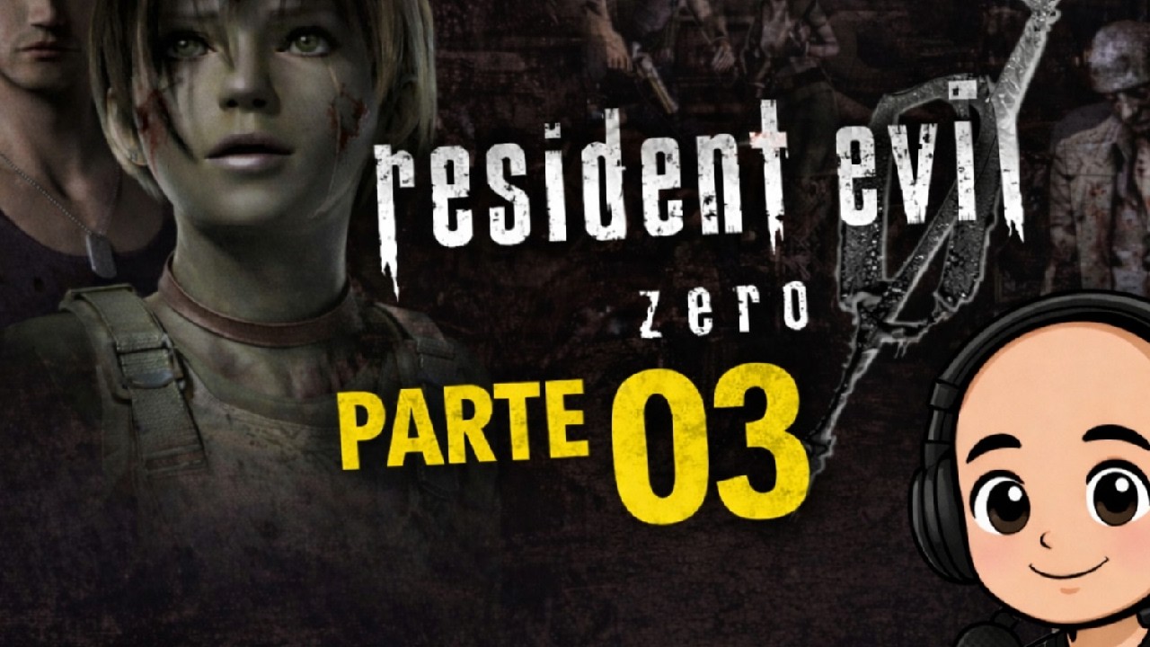 RESIDENT EVIL 0 Gameplay PT-BR 🔴 AO VIVO | Parte 3 – Terror Clássico de Volta!