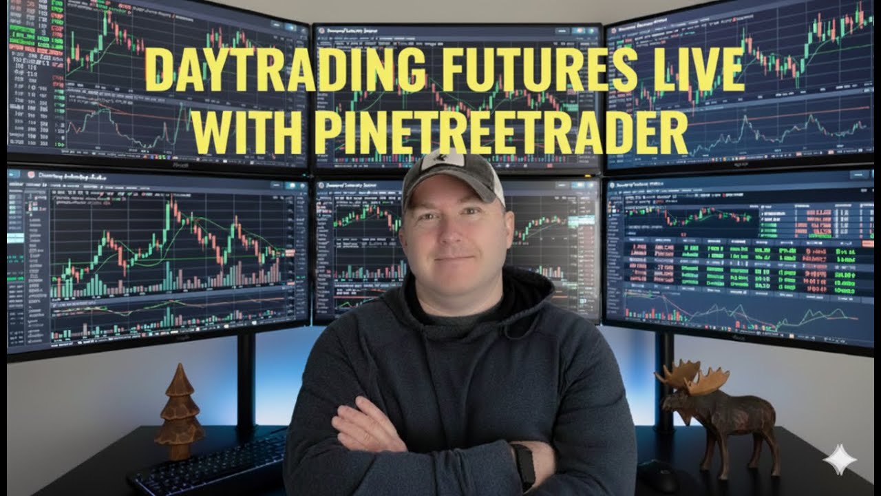 Live Futures Trading/Account Giveaway/Nasdaq/Gold/Dow