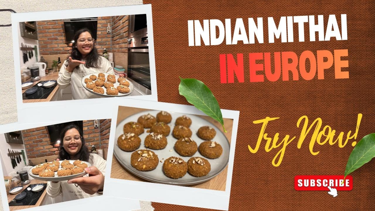 Easy Mathura-Style Peda Recipe in Europe | No Mawa No Sugar Syrup | Cooking Vlog - Ep 01
