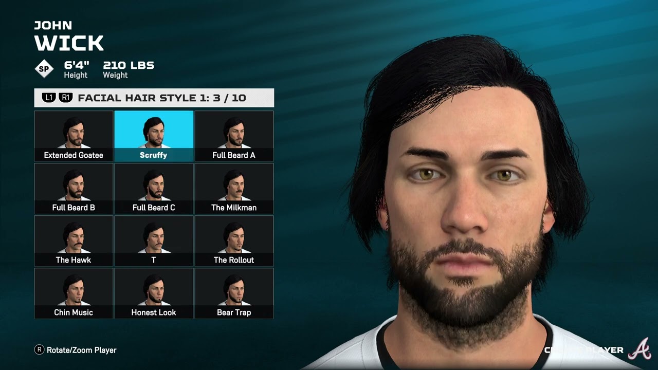 MLB The Show 25 - create player and put on team
