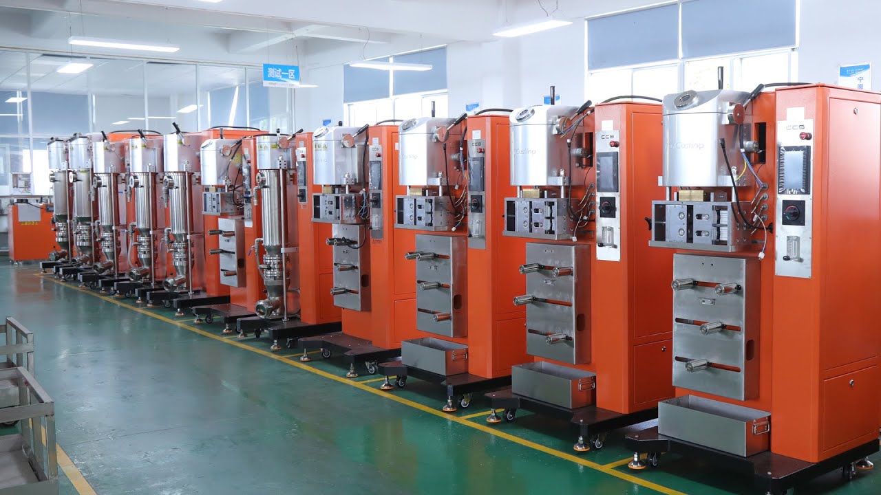 Continuous Casting Machine Precious Metal Processing Silver Sheet Forming Application Demonstration.