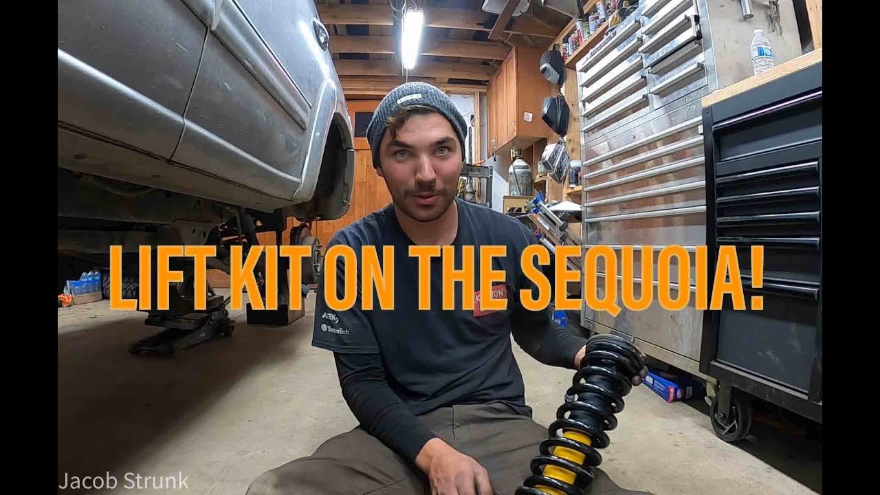 Lift Kit on the Sequoia!