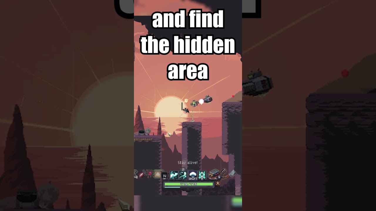 How to get the SECRET SURVIVOR in Risk of Rain Returns! #gaming #riskofrain