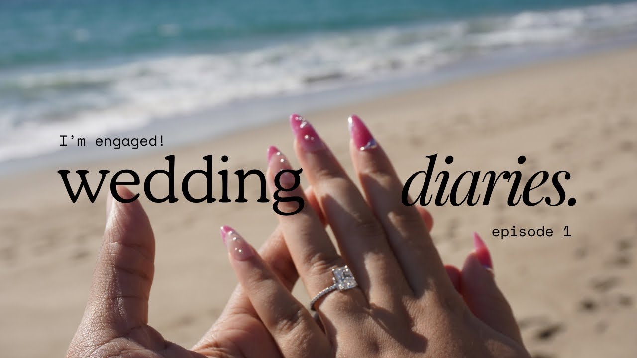 I’M ENGAGED!! proposal and engagement party story time 🤍💍