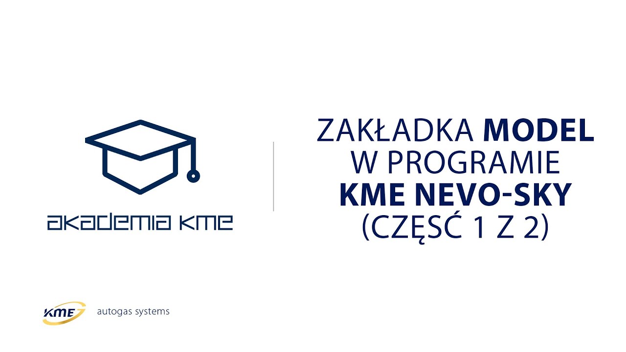 Zakładka Model w sterownikach KME NEVO-SKY (część 1 z 2)