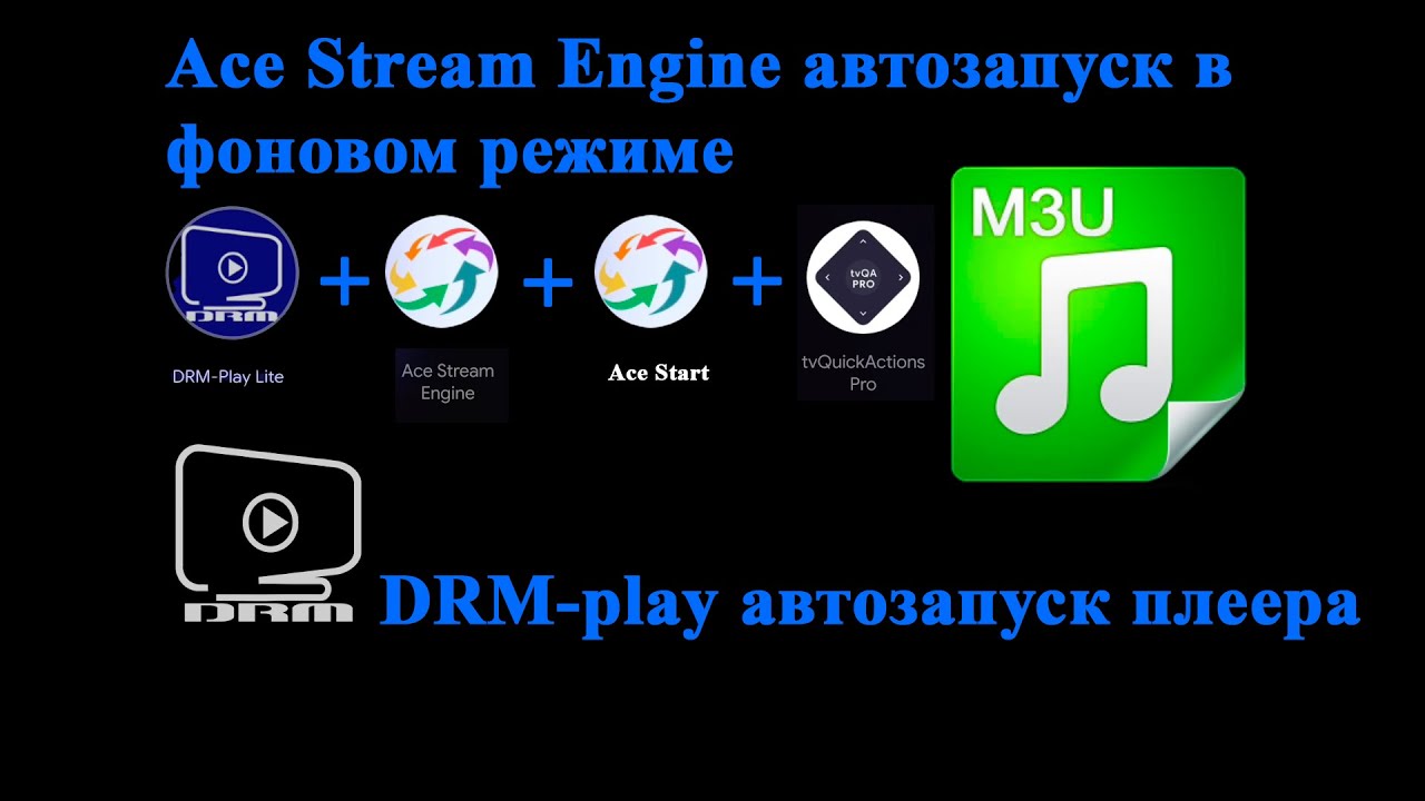 DRM-play автозапуск приложения. Ace Stream Engine автозапуск в фоновом режиме. Ace Stream Start