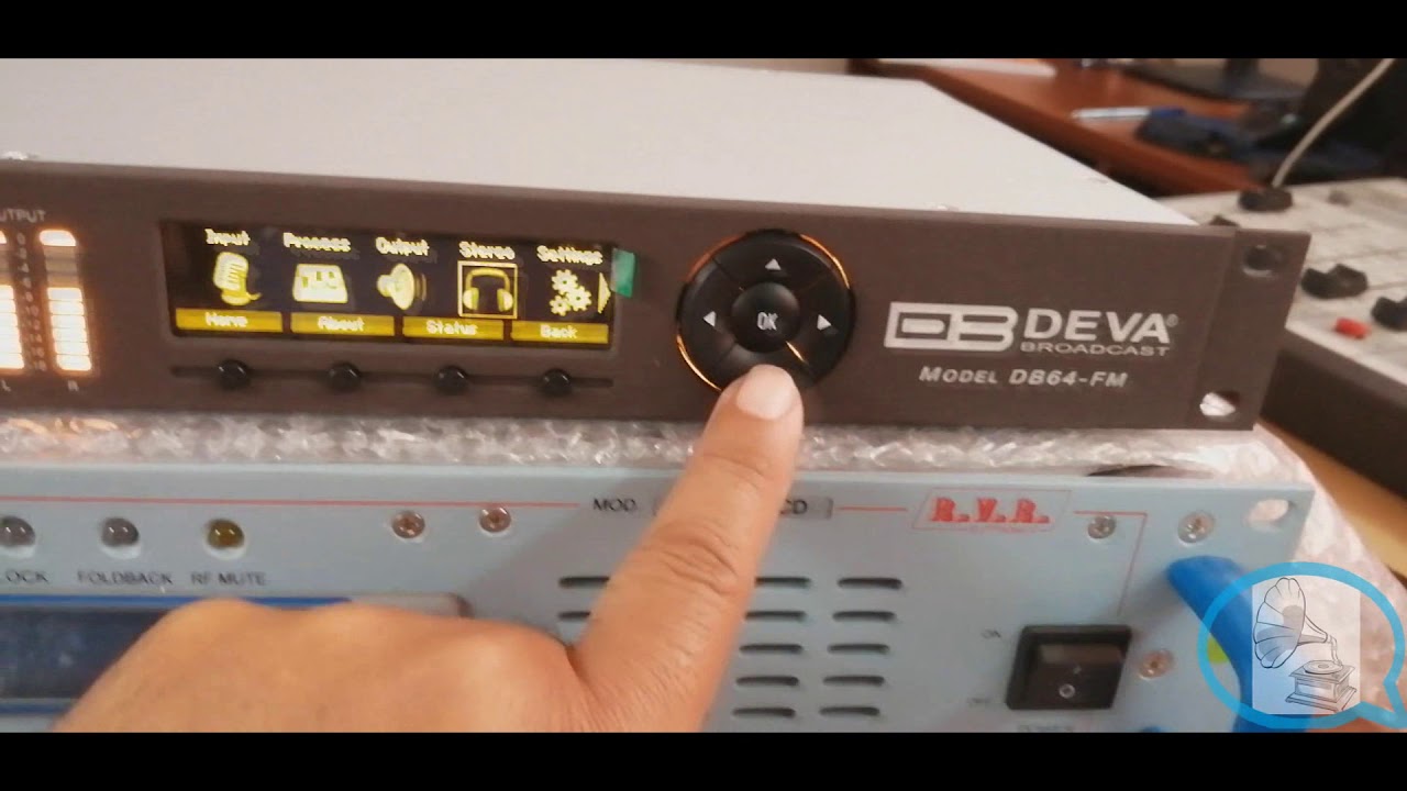 TEST DE AUDIO PROCESADOR DEVA DB64-FM