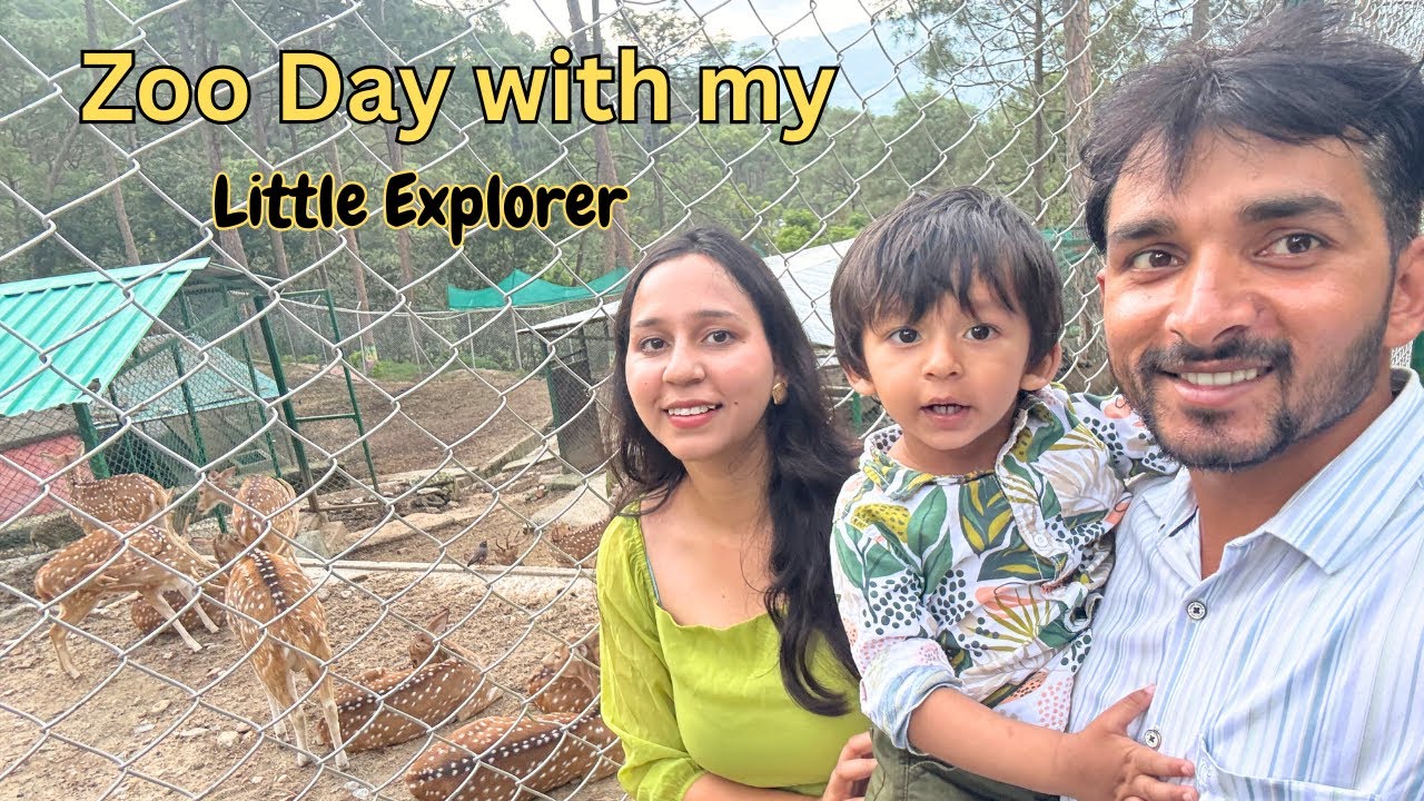 Aaj hum ghumne gye Zoo |Zoo Vlog With My Toddler 🐯 | Real, Cute & Fun Day Out