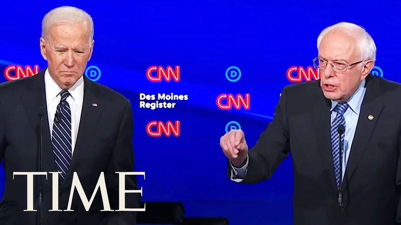 Senator Sanders Criticizes Joe Biden For His Vote On The Iraq War | TIME