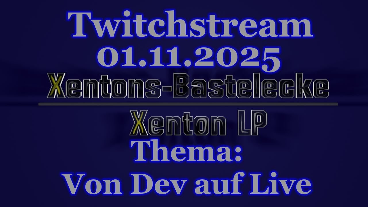 Twitchstream: 01.11.2025 - Thema: Minecraft Datapack Tutorial