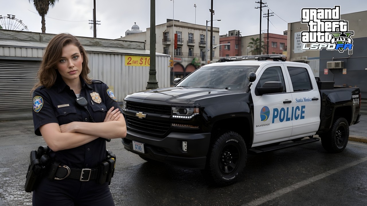 Gta 5 Lspdfr Let's Play As SMPD Female Officer - Silverado Patrol!