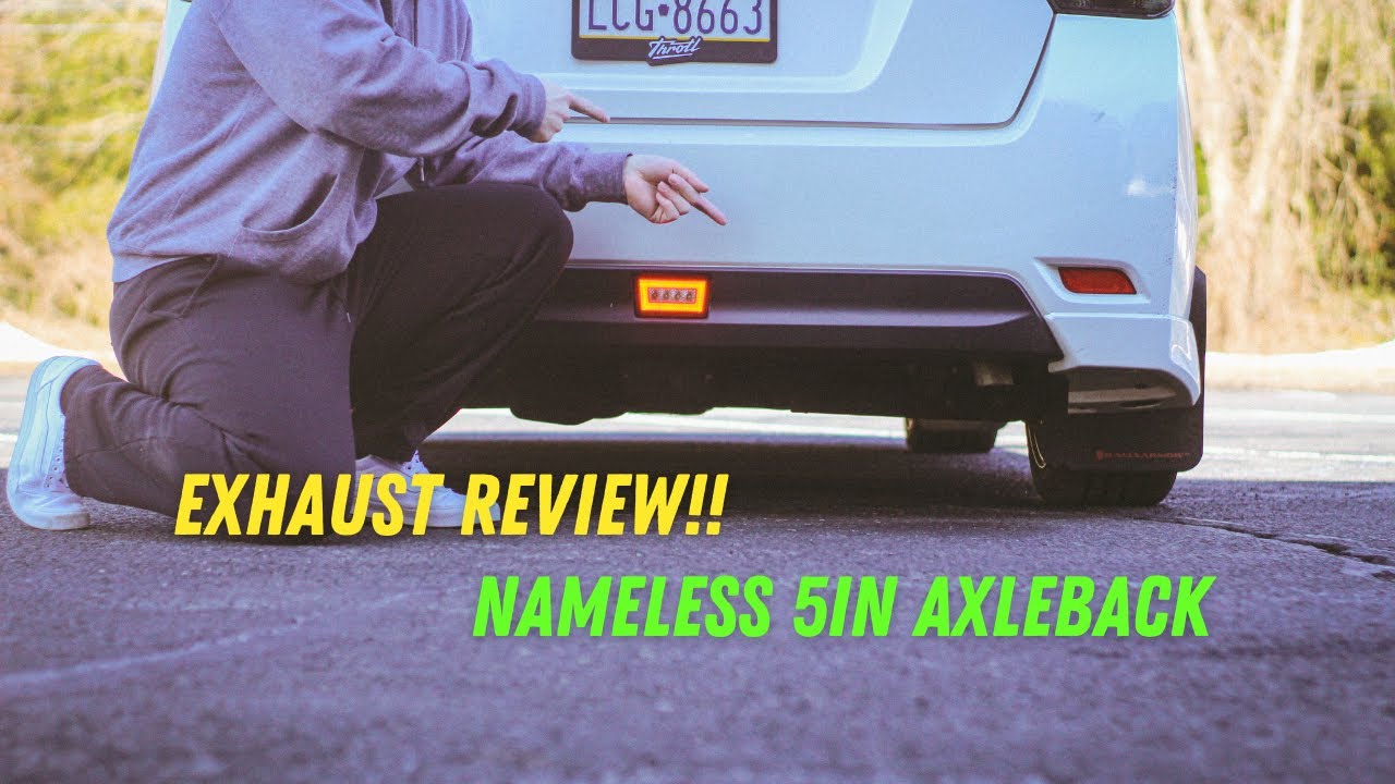 SUBARU IMPREZA FB20 EXHAUST REVIEW| NAMELESS 5in Axle-back Exhaust!