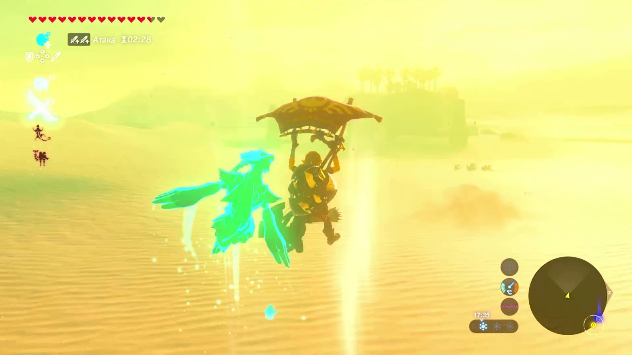 Zelda BOTW на Switch OLED