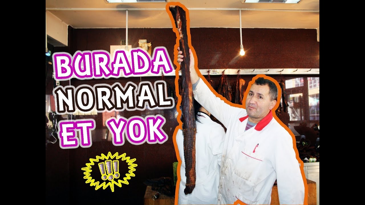 TÜTSÜLENMİŞ (İSLİ) ET, Sucuk, Pastırma, Kaburga I TUTİN Şehri I SANCAK
