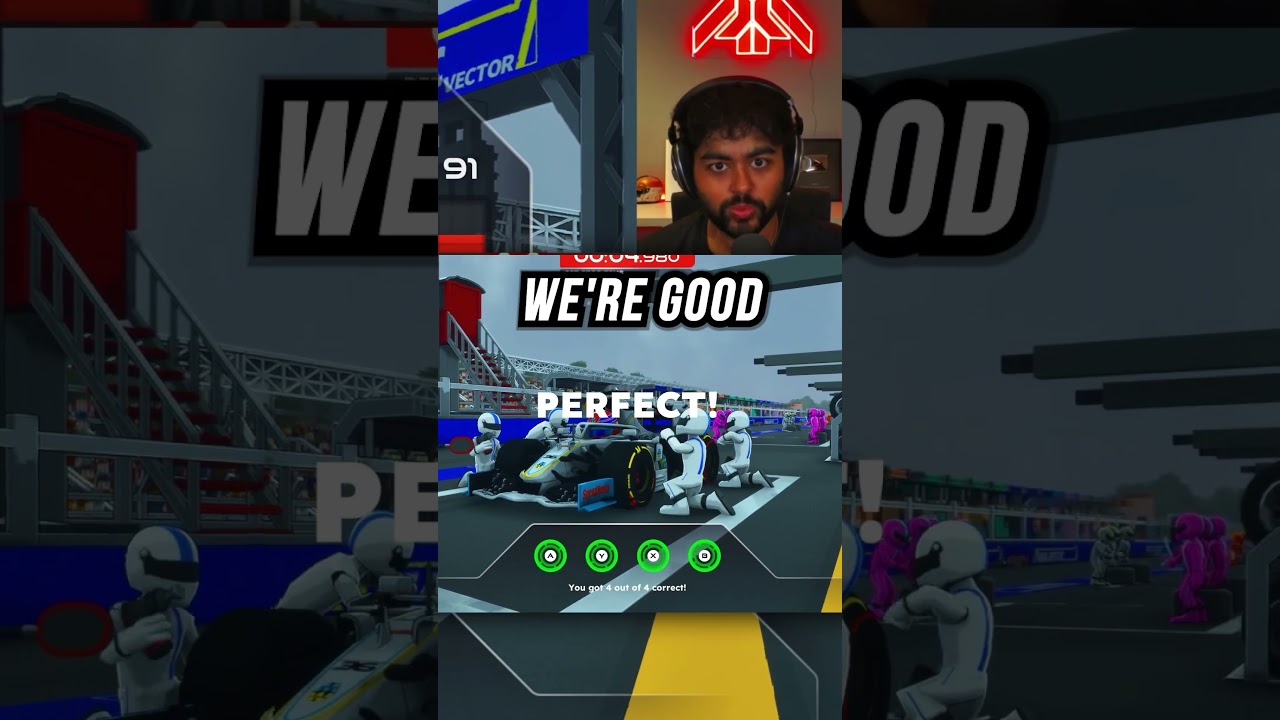Fake Formula 1 game has some UNREAL race gameplay!