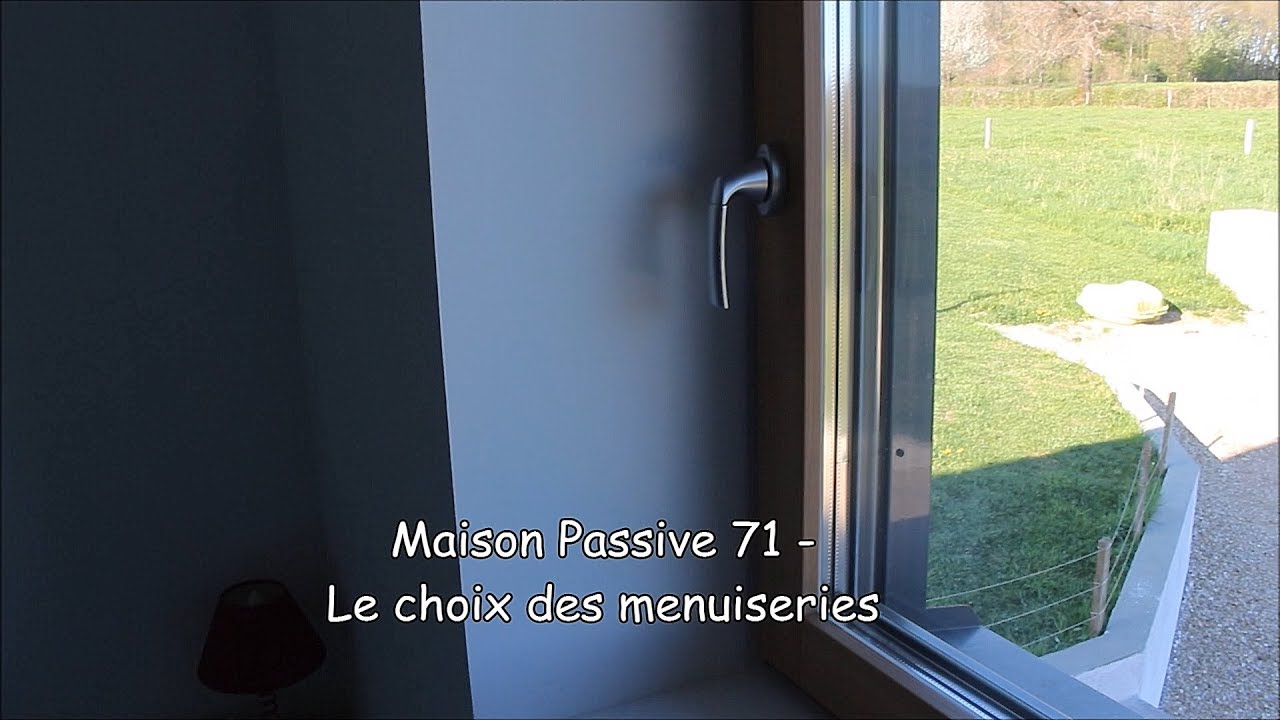 Le choix des menuiseries